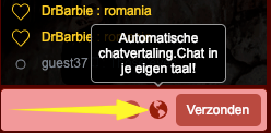 Automatische chatvertaling