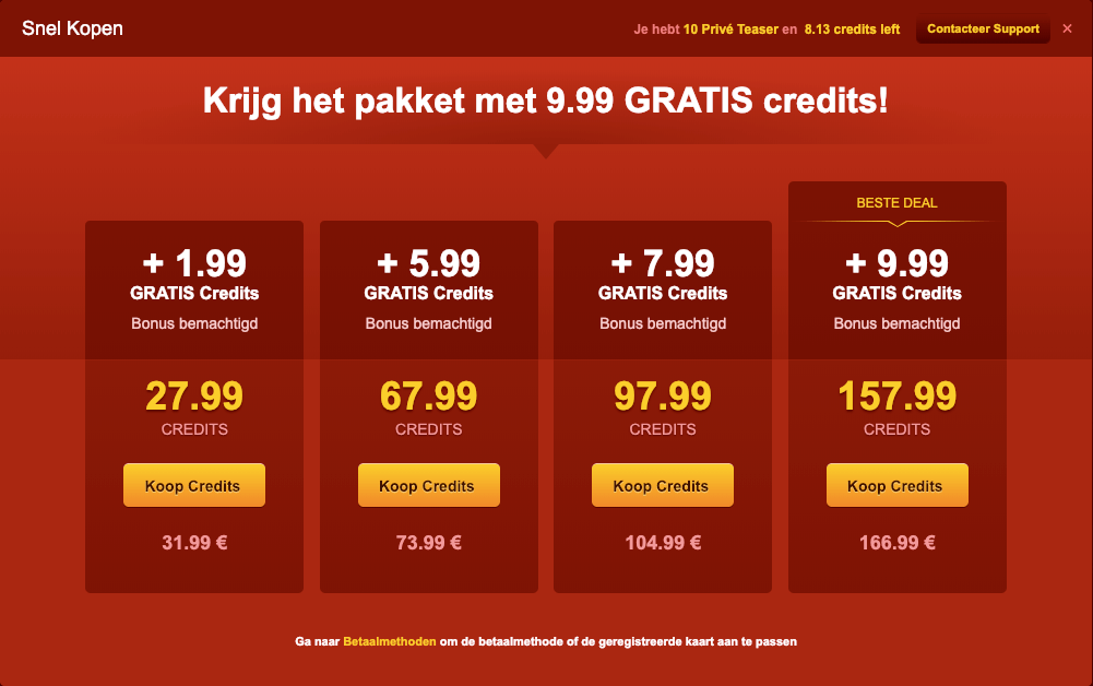 Kredietpakketten