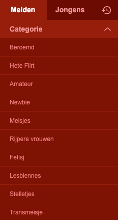 Meisjesmodelcategorieën op Livejasmin