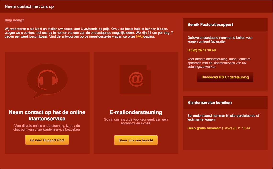 Ondersteuning